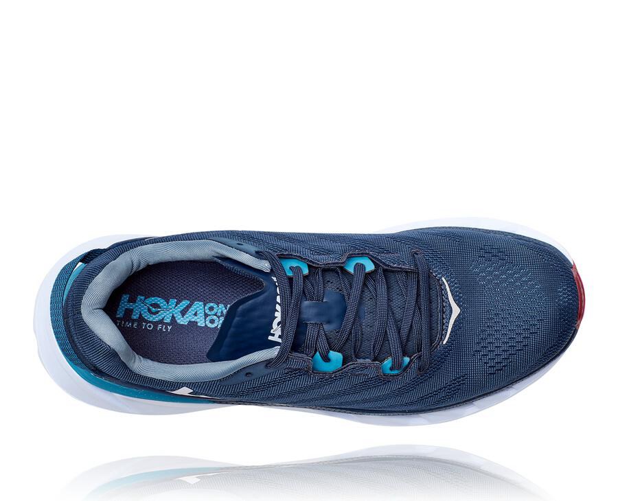 Hoka One One Løbesko Herre - Elevon 2 - Mørkeblå/Hvide - 470318WHY